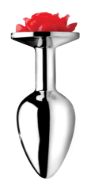 Picture of Red Rose Anal Plug- Small