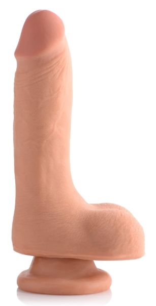 Picture of 7 Inch Ultra Real Dual Layer Suction Cup Dildo- Medium Skin Tone