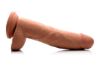 Picture of 9 Inch Ultra Real Dual Layer Suction Cup Dildo- Medium Skin Tone