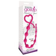 Picture of Hearts n Spurs Silicone Anal Beads- Pink