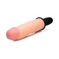 Picture of Onslaught 13 Mode XXL Vibrating Giant Dildo Thruster - Flesh