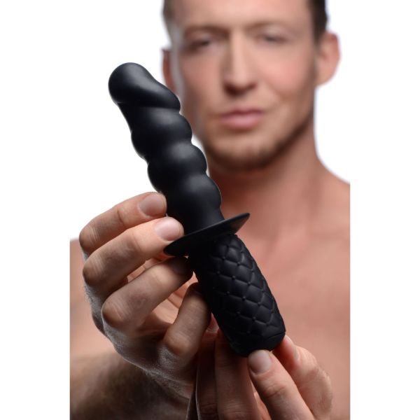 Picture of The Handler 10x Silicone Vibrating Thruster