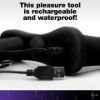 Picture of Double Take 10X Double Penetration Vibrating Strap-on Harness - Black