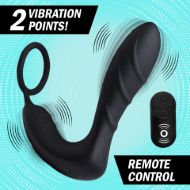 Picture of Silicone Prostate Vibrator and Strap with Remote Control