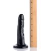 Picture of 6 Inch Slim Dildo- Black