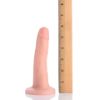 Picture of 6 Inch Slim Dildo- Flesh