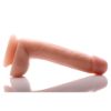 Picture of 7 Inch Slim Dildo with Balls- Flesh