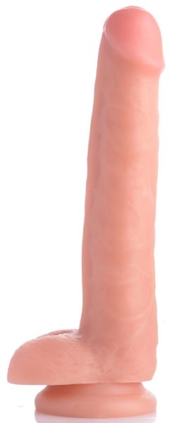 Picture of 8 Inch Slim Dildo with Balls- Flesh