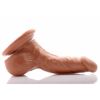 Picture of 4 Inch Realistic Suction Cup Dildo- Tan