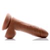 Picture of 6 Inch Realistic Suction Cup Dildo- Tan