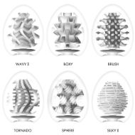 Picture of Easy Beat Egg New Standard Masturbator Six Pack