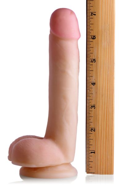 Picture of Slim SkinTech Realistic 7 Inch Dildo with Balls