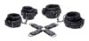Picture of Concede Wrist and Ankle Restraint Set With Bonus Hog-Tie Adaptor