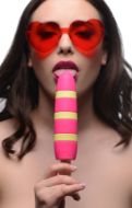 Picture of Fizzin 10X Popsicle Silicone Rechargeable Vibrator
