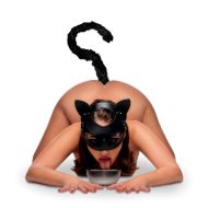 Picture of Cat Tail Anal Plug and Mask Set