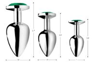 Picture of Emerald Gem Anal Plug Set