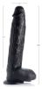 Picture of Raging Rhino 17 Inch Veiny Dildo - Black