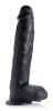 Picture of Raging Rhino 17 Inch Veiny Dildo - Black