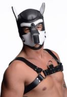 Picture of Spike Neoprene Puppy Hood - White