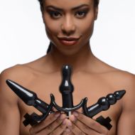 Picture of Thrill Trio Anal Plug Set - Black