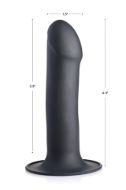Picture of Squeezable Phallic Dildo - Black
