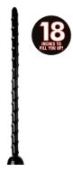 Picture of Hosed Swirled 18 Inch Thin Anal Snake