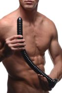 Picture of Hosed Ribbed 19 Inch Anal Dildo