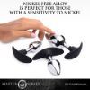 Picture of Dark Invader Metal and Silicone Anal Plug - Medium
