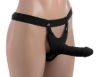 Picture of Hollow Silicone Dildo Strap-on - Black