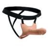 Picture of Hollow Silicone Dildo Strap-on - Flesh