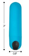 Picture of Vibrating Bullet with Remote Control - Blue