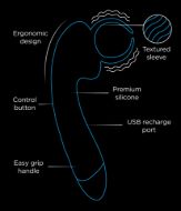 Picture of 10X Solo Stroke Penis Teaser Wand