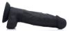 Picture of Power Pecker 7 Inch Silicone Dildo with Balls - Black