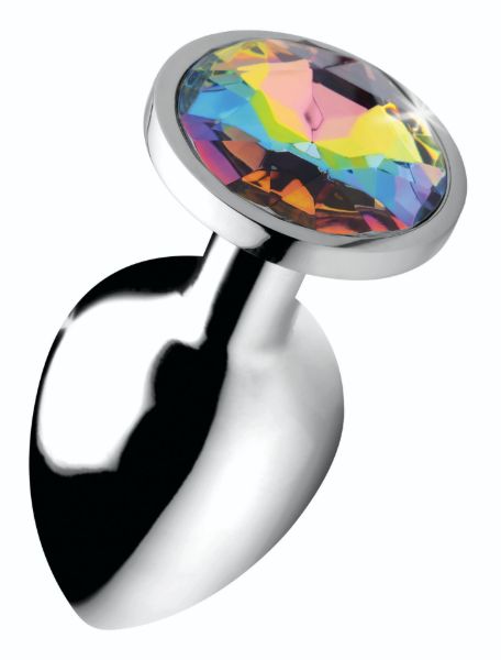 Picture of Rainbow Prism Gem Anal Plug - Large