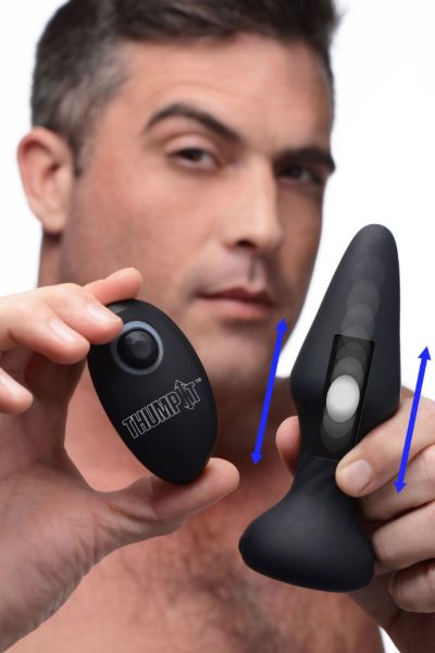 Picture of 7X Slim Thumping Silicone Anal Plug