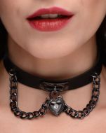 Picture of Gothic Heart Chain Choker