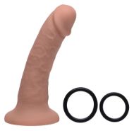Picture of Seducer 7 inch Silicone Dildo with Harness