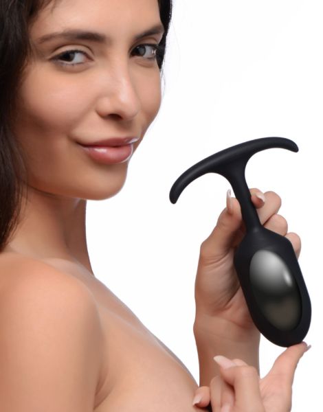 Picture of Premium Silicone Weighted Anal Plug - Large