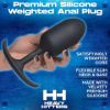 Picture of Premium Silicone Weighted Anal Plug - Medium