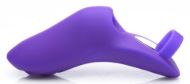Picture of 7X Finger Bang Her Pro Silicone Vibrator - Purple