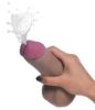 Picture of Dark Dual Density Squirting Dildo - 7 Inch