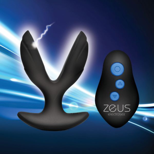 Picture of 64X Electro-Spread Vibrating and Estim Silicone Butt Plug