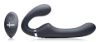 Picture of 10X Vibrating Silicone Strapless Strap-on - Black