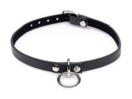 Picture of Collared Vixen Silver Ring Slim Choker