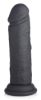 Picture of Power Player 28X Vibrating Silicone Dildo with Remote - Black