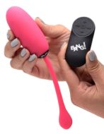 Picture of Remote Control 28X Silicone Plush Egg - Pink