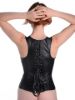 Picture of Lace-up Corset and Thong - Large