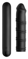 Picture of XL Silicone Bullet and Swirl Sleeve