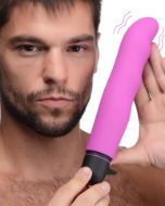 Picture of XL Silicone Bullet and Wavy Sleeve