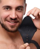 Picture of 10X Pleasure Stroke Vibrating Silicone Penis Sleeve